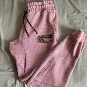 SOLD Alphalete Marled Mauve Origin Joggers